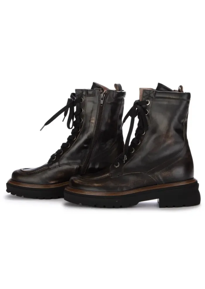 CATERINA C | STIEFELETTEN JOY NOISETTE BRAUN SCHWARZ Hot