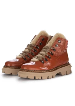 CATERINA C | STIEFELETTEN NAPLAK VERBRANNTES BRAUN New
