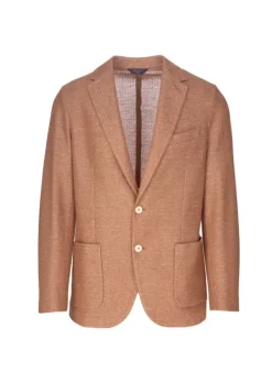 CIRCOLO 1901 | JACKE BAUMWOLLE LEINEN HELLBRAUN Sale