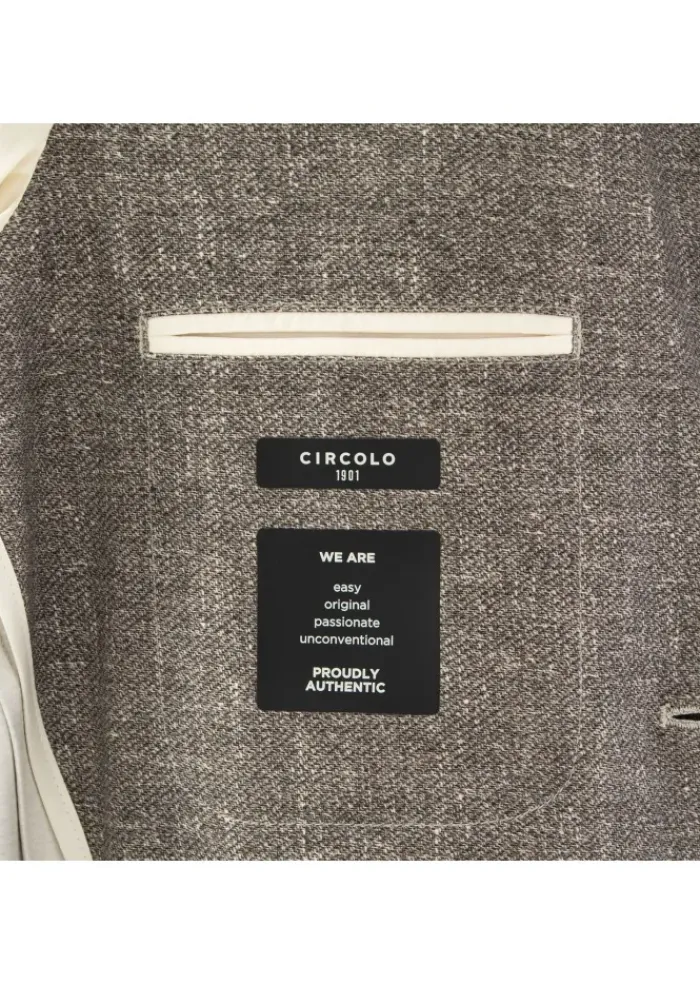 CIRCOLO 1901 | JACKE JERSEY LIQUI GRAU Outlet