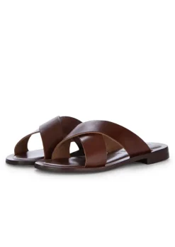 CUOIERIA TOSCANA | SANDALEN DIVE COGNAC BRAUN Fashion