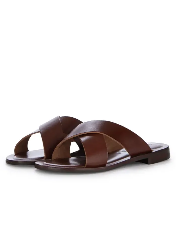 CUOIERIA TOSCANA | SANDALEN DIVE COGNAC BRAUN Fashion