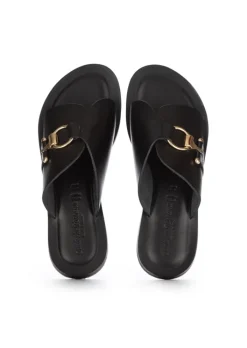 CUOIERIA TOSCANA | SANDALEN BREITBAND SCHWARZ Clearance