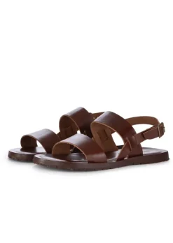 CUOIERIA TOSCANA | SANDALEN DIVE COGNAC BRAUN Outlet