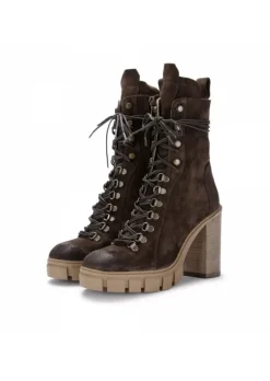 JUICE DAMEN ABSATZSTIEFEL | F065K5 BRAUN WILDLEDER Clearance