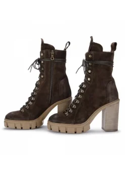 JUICE DAMEN ABSATZSTIEFEL | F065K5 BRAUN WILDLEDER Clearance