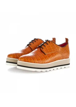 CATERINA C DAMEN SCHNÜRSCHUHE | 960 50 COCCO BRAUN Sale