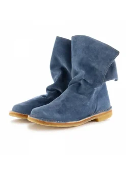 MANUFATTO TOSCANO DAMEN STIEFEL VINCI | BLAU WILDLEDER Clearance