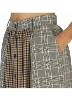 SEMICOUTURE DAMENROCK | Y9AI24 WEIß BEIGE SCHWARZ BRAUN Best