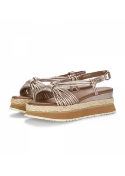 RAHYA GREY DAMENSANDALEN | DILETTA METALLIC BRAUN Sale
