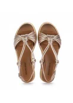 RAHYA GREY DAMENSANDALEN | DILETTA METALLIC BRAUN Sale