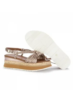 RAHYA GREY DAMENSANDALEN | DILETTA METALLIC BRAUN Sale