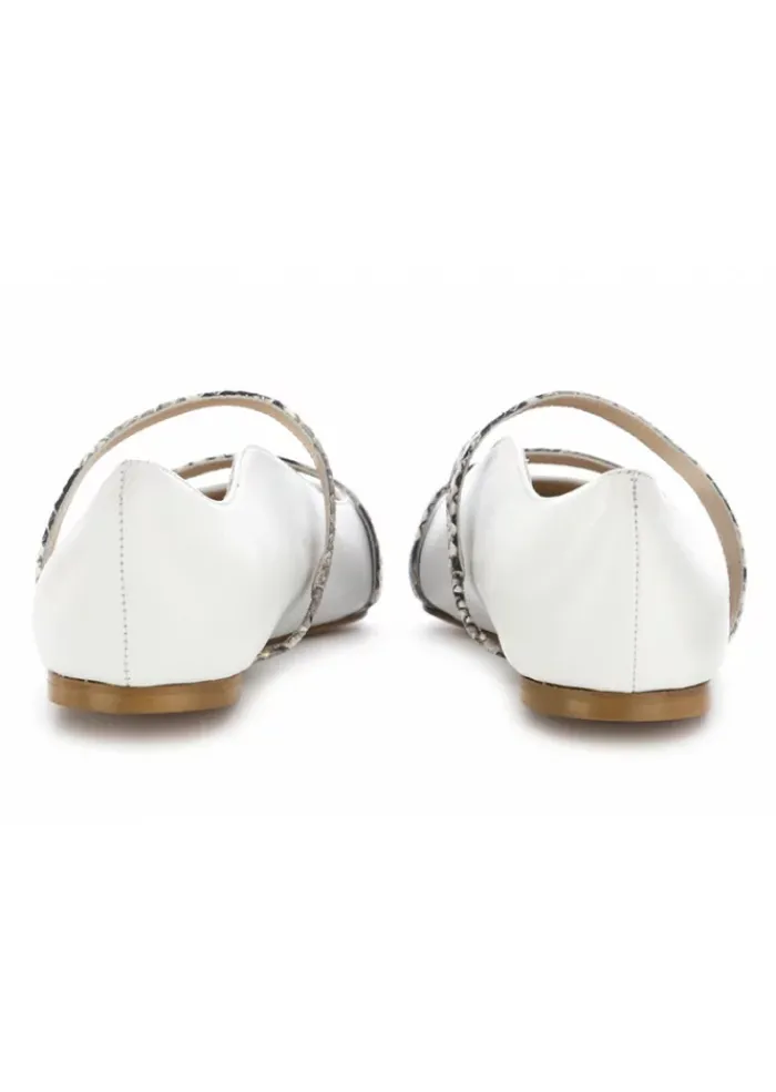 IL BORGO FIRENZE DAMENSCHUHE BALLERINAS | WEIß Best