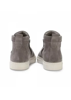 MANOVIE TOSCANE DAMENSTIEFELETTEN | SARA ZIP TAUPE GRAU Clearance