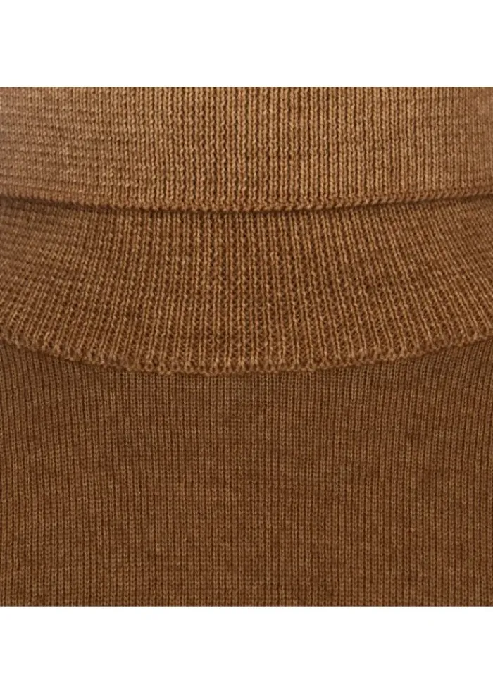 DANIELE FIESOLI | PULLOVER HOHER KRAGEN BRAUN Sale
