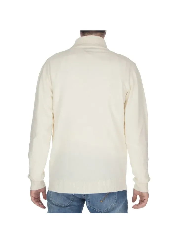 DANIELE FIESOLI | ROLLKRAGENPULLOVER GERIPPTER CREMEWEISS Fashion