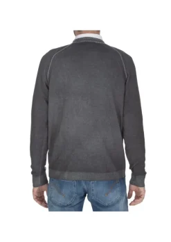 DANIELE FIESOLI | SWEATER WOOL CASHMERE GRAU Clearance