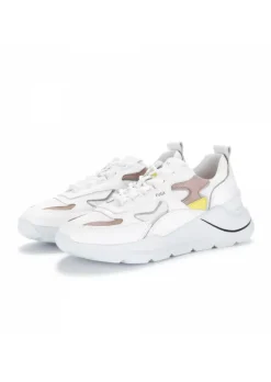 D.A.T.E. | SNEAKERS FUGA 2.0 NYLON WEIß GELB Sale