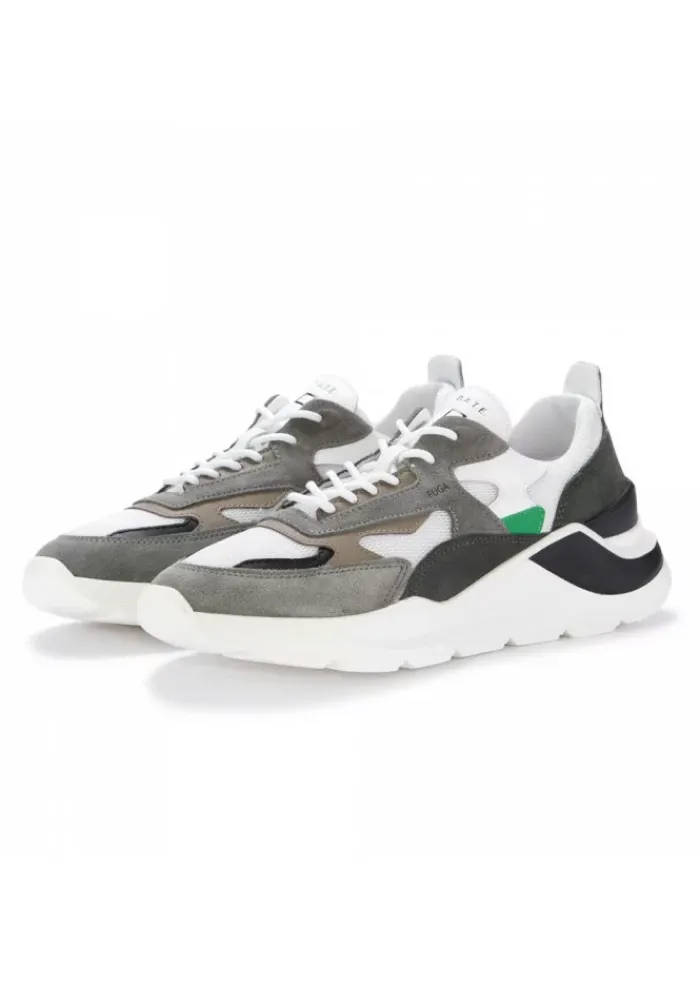 D.A.T.E. | SNEAKERS FUGA MESH ARMY GRAU Best