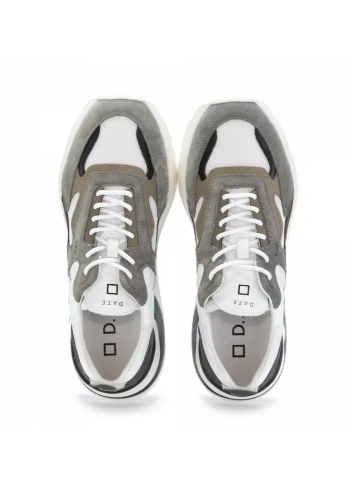 D.A.T.E. | SNEAKERS FUGA MESH ARMY GRAU Best