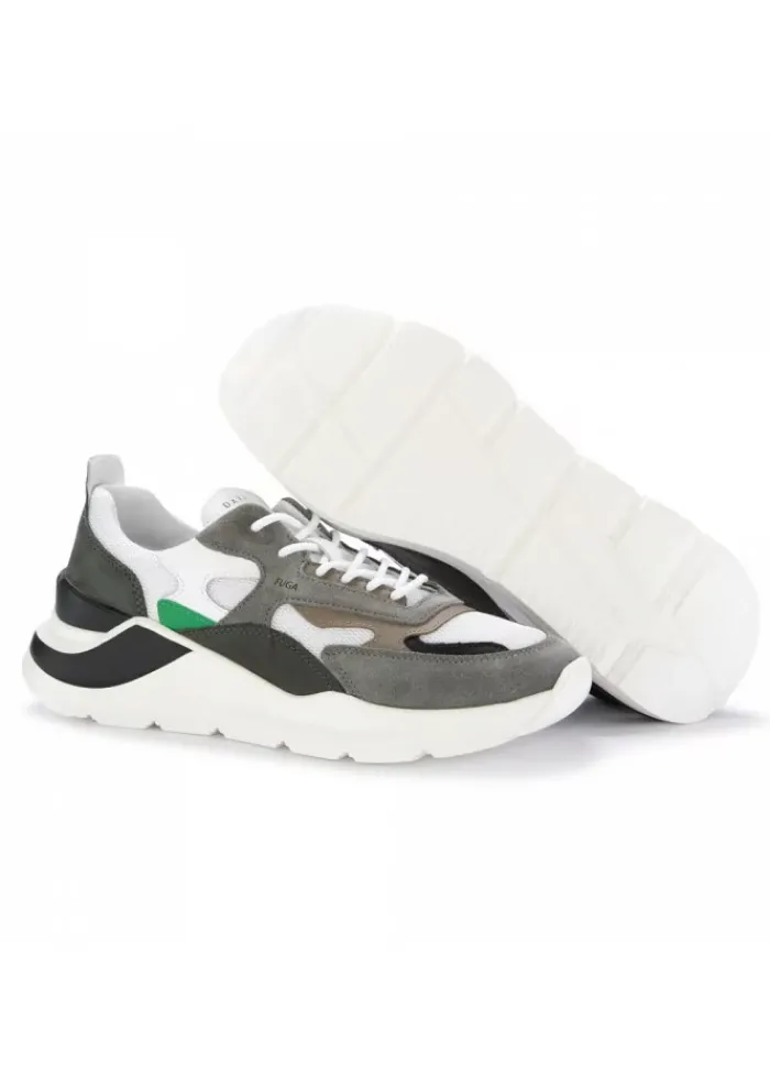D.A.T.E. | SNEAKERS FUGA MESH ARMY GRAU Best