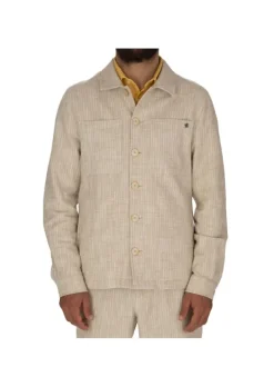 DISTRETTO 12 | OVERSHIRT FIESOLE BEIGE Outlet