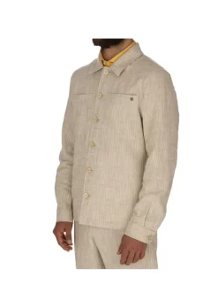 DISTRETTO 12 | OVERSHIRT FIESOLE BEIGE Outlet