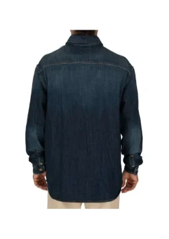 DONDUP | HEMD DENIM BAUMWOLLE BLAU Outlet