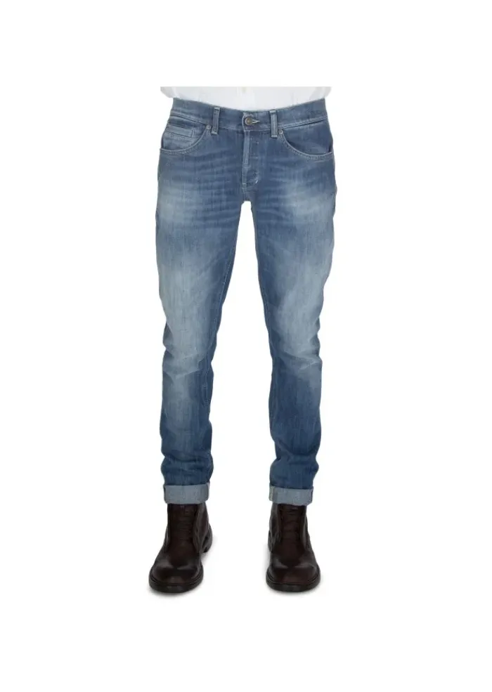 DONDUP | JEANS GEORGE SKINNY FIT GEWASCHENES BLAU Outlet