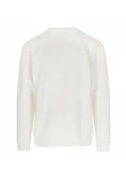 DONDUP | SWEATSHIRT MIT BRUSTTASCHE WEIß New