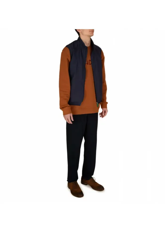 DONDUP | SWEATSHIRT REGULAR LOGO BRAUN Discount