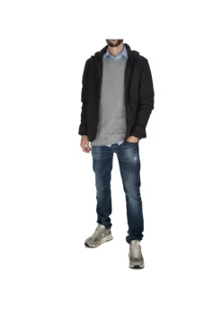 DONDUP | SWEATSHIRT RUNDHALS GRAU Sale