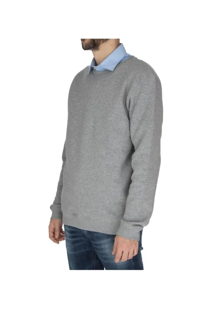 DONDUP | SWEATSHIRT RUNDHALS GRAU Sale