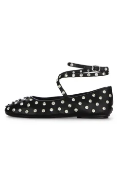 EKP | BALLERINAS GERIEMTE RIEMEN SCHWARZ Fashion
