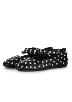 EKP | BALLERINAS GERIEMTE RIEMEN SCHWARZ Fashion