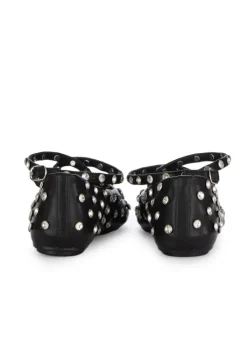 EKP | BALLERINAS GERIEMTE RIEMEN SCHWARZ Fashion