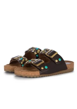 EKP | SANDALEN BIRKY BRAUN Fashion