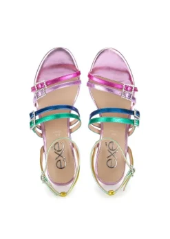 EXE' EXÉ | ABSATZSANDALEN REBECA MEHRFARBIG New