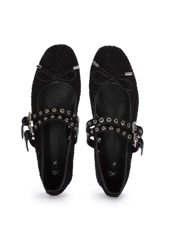 EXE' EXE' | BALLERINAS GLAMOUR SCHWARZ Clearance