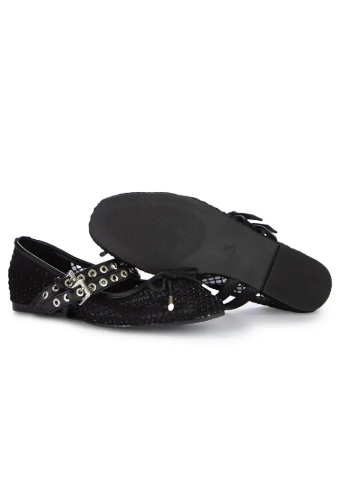 EXE' EXE' | BALLERINAS GLAMOUR SCHWARZ Clearance