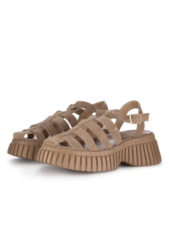 EXE' EXE' | SANDALEN TSAKI TAUPE GRAU Outlet