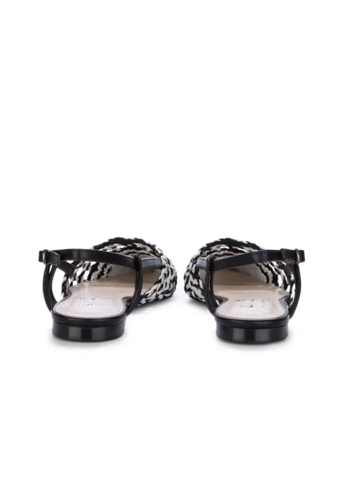 EXE' EXE' | SLINGBACK MIAMI WEBMUSTERN WEISS SCHWARZ Best