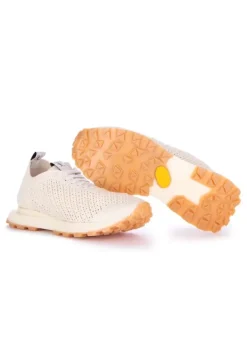 FABI | SNEAKER CROCHET CRUDO WEIß Clearance