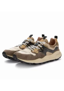 FLOWER MOUNTAIN | SNEAKER YAMANO 3 WILDLEDER NYLON BRAUN Online