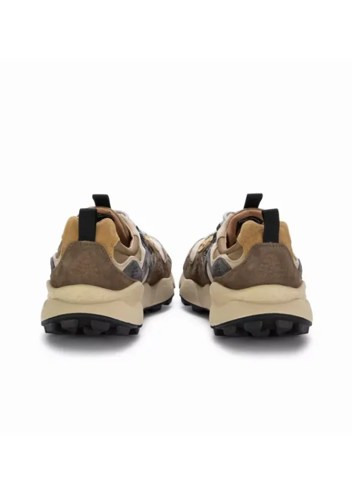 FLOWER MOUNTAIN | SNEAKER YAMANO 3 WILDLEDER NYLON BRAUN Online