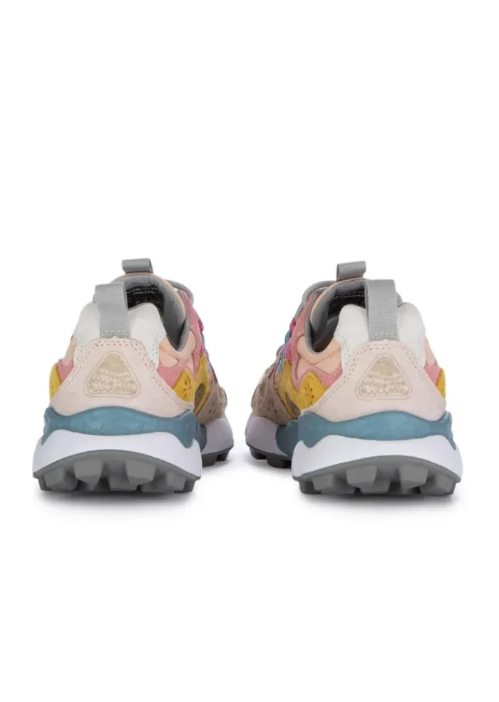 FLOWER MOUNTAIN | SNEAKER YAMANO 3 GRÜN ROSA MEHRFARBIG Outlet