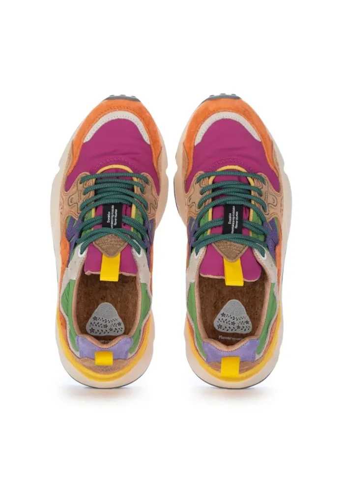 FLOWER MOUNTAIN | SNEAKER YAMANO 3 FUCHSIE MEHRFARBIG Clearance
