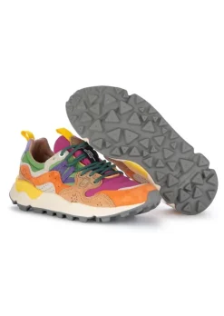FLOWER MOUNTAIN | SNEAKER YAMANO 3 FUCHSIE MEHRFARBIG Clearance