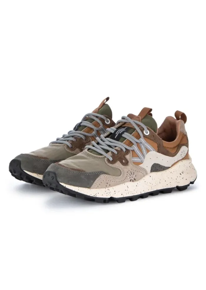 FLOWER MOUNTAIN | SNEAKER YAMANO 3 GRÜN MEHRFARBIG New
