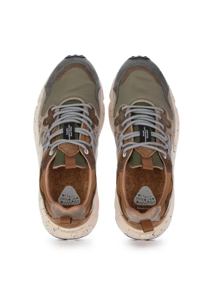 FLOWER MOUNTAIN | SNEAKER YAMANO 3 GRÜN MEHRFARBIG New